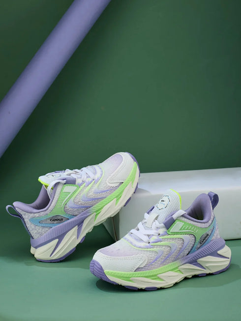 CD-109-KIDS Purple Kids Sneakers